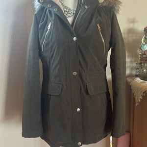 BWT Nautica dark green winter coat